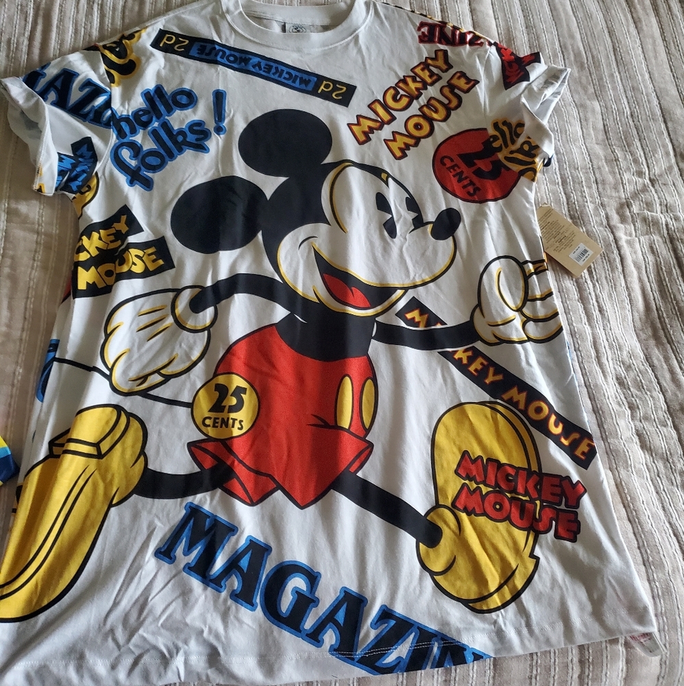 BNWT mickey shirt/dress